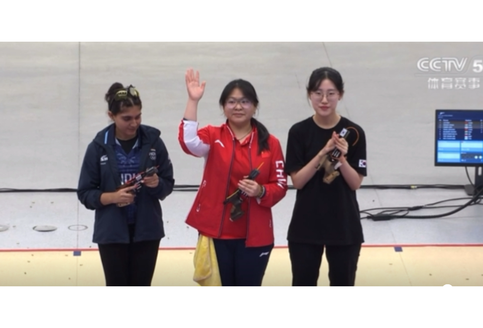 常德妹子刘锐获杭州亚运会女子25米手枪个人赛冠军