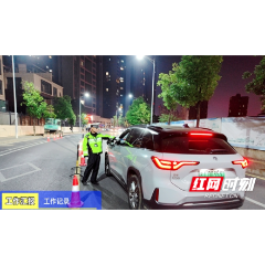 常德交警“打管宣”结合发起“百日攻坚”行动