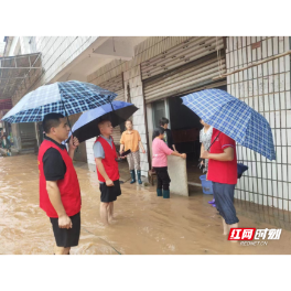 桃源夷望溪镇：以“迅”应“汛” 全力以赴开展防汛抢险救灾工作