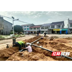 桃源县马鬃岭镇：党建引领破难题 民生工程暖人心