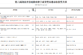 桃源九中“四维四策·三步五导”古诗教学成果荣获省基础教育教学成果一等奖