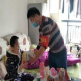 冷水滩区紫荆社区开展关爱困难儿童家庭“暖心行动”活动