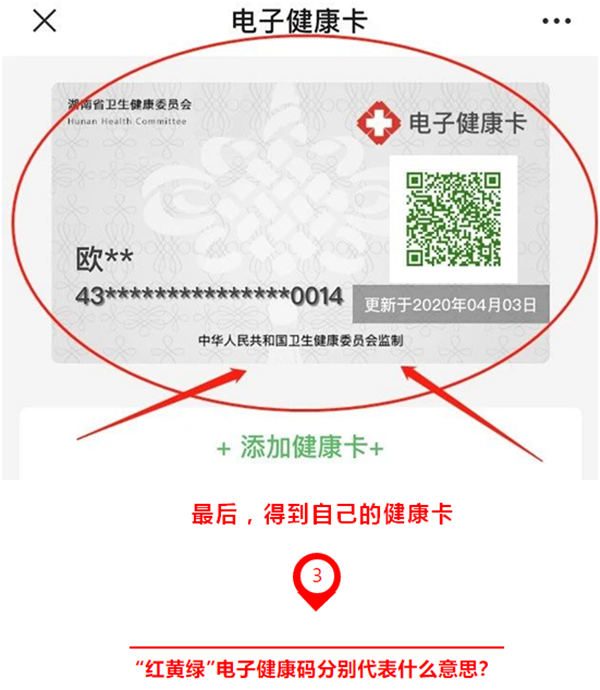 湖南省居民健康卡图片