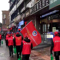 大学生化身“法治宣传员” 为民普法暖民心