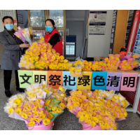发放鲜花60万枝 清明假期长沙森林“零火灾”