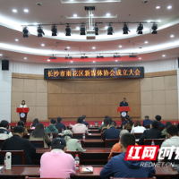 当好“代言人”！长沙市雨花区新媒体协会成立