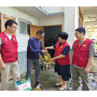 红色党建聚合力 携手共建送温暖