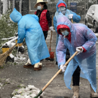 组图 | 巾帼不让须眉 皑皑白雪中最美的“她”