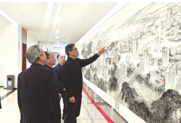 长沙县版《千里江山图》！50米长卷展现星沙胜境