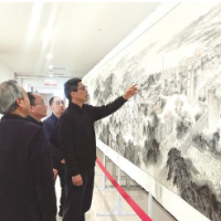 长沙县版《千里江山图》！50米长卷展现星沙胜境