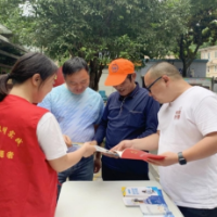 “反邪”宣传进社区 筑起网格防护墙