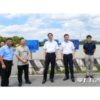 周海兵到浏阳市督导检查防汛工作