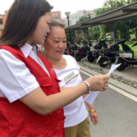 夏季高温消防宣传 “网格”在行动