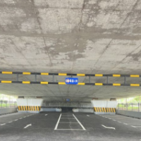 长沙县万家丽北路捞刀河桥南侧桥下空间停车场完成改造，50个泊位即将投入运营