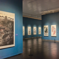 四江汇流绘丹青 湘渝赣苏新区中国画作品联展开幕