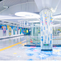 这个地铁站会唱歌：“飞梦雨花”主题站正式亮相