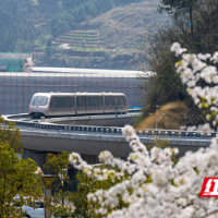 打破“昂贵”偏见!湖南磁浮交通产业链“浮”摇直上