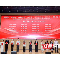 视频丨特等奖!湖南涉外经济学院学子原创短视频在国赛中折桂