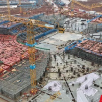 冲出“正负零”！长沙奥体中心转战地上混凝土主体结构施工