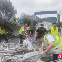 暖心护航解民忧 长沙城管应急处置守护道路畅通