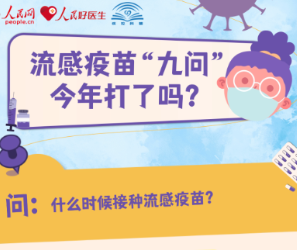 流感疫苗“九问”：今年打了吗？