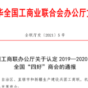 湖南省化妆品经营行业协会获全国“四好”商会荣誉称号