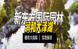 楼市大真探｜沉浸式游园 走进润和大泽湖新东方国际园林 