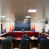 湖南省财政厅领导一行到省融资担保集团调研指导