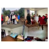中国太保产险湖南分公司实地走访援建“宝贝小屋”改造项目