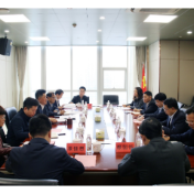 湖南省融资担保集团领导与建行湖南省分行领导座谈交流
