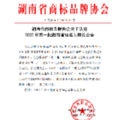 湖南省商标品牌协会公告：2022年第一批湖南省知名品牌认定名单