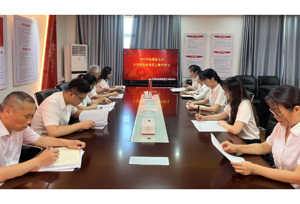 农发行临澧县支行开展制度学习月活动