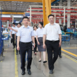 广发银行长沙分行前往山河智能开展实地研学