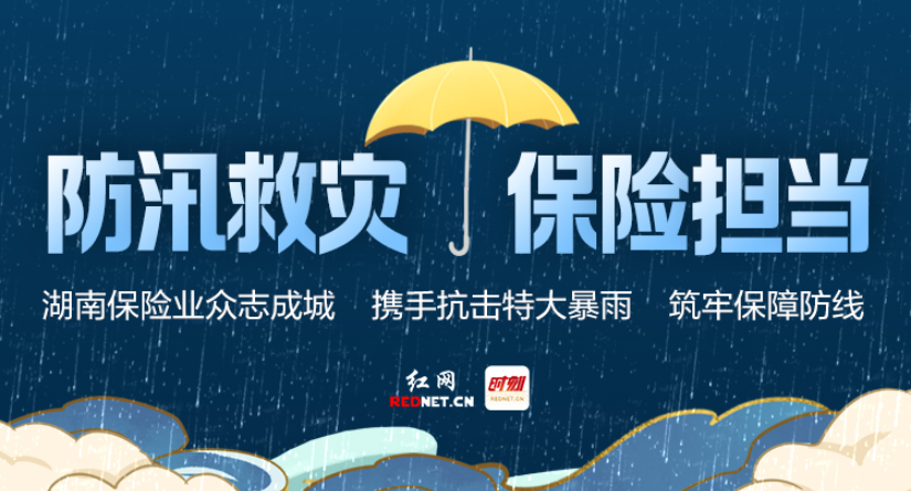 专题丨湖南保险业携手抗击特大暴雨，筑牢保障防线！