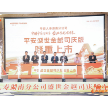 平安人寿盛世金越司庆版上市