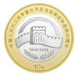 抗战胜利80周年纪念币9月3日起发行，湖南6家银行可预约
