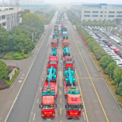 山河智能过亿元设备奔赴全球