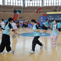 千余名跳绳健儿角逐湖南省第二届跳绳锦标赛