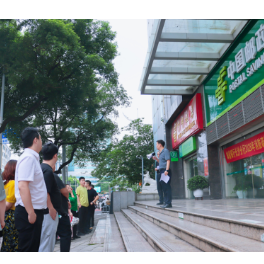 邮储银行长沙分行开展无预告消防演练 筑牢金融安全生产防线