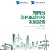湖南省绿色低碳科技发展报告发布
