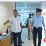 湖南省政协副主席张健一行调研金煌科创投资集团