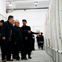 “红色文化 民族复兴”主题书画作品巡展启动仪式在湖南省展览馆举行