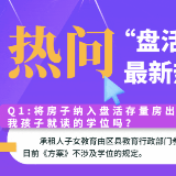 长沙“盘活存量房”问答｜房子纳入存量房后影响孩子就读的学位吗？