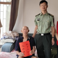 郴州：苏仙区观山洞街道温情守护英雄老兵健康