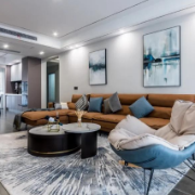 别再用“挂画圈椅”糊弄国潮了!金煌家装把宋式美学刻进硬装灵魂