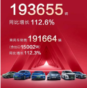 同比增长112.6% 比亚迪2月销售193655辆
