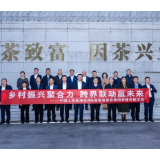 “乡村振兴聚合力 跨界联动赢未来”中国人寿驻湘机构与湖南省茶业集团开展党建共建活动