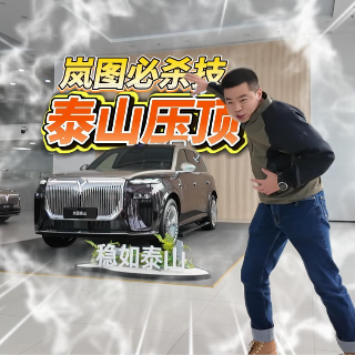 全油门丨“9系”SUV看招！岚图使出必杀技“泰山”压顶