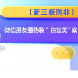 “5.15”【新三板防非】微信朋友圈伪装“白富美”案