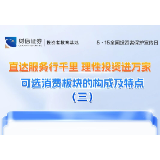 “5.15”直达服务行千里 理性投资进万家丨可选消费板块的构成及特点(三)